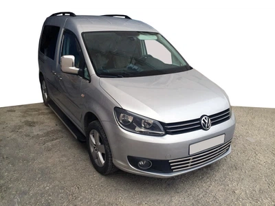 Volkswagen Caddy 2010-2015 хромированные накладки на зеркала (2 шт) из полированной нержавеющей стали