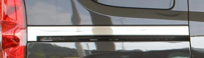 Fiat Doblo II 2010-2022 Широкий молдинг для сдвижной двери (2 шт, нержавеющая сталь)