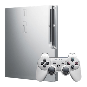 Консоль Sony PlayStation 3 Slim 500GB Silver Без Коробки Б/У