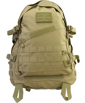 Рюкзак тактичний армійський військовий KOMBAT UK Spec-Ops Pack койот 45л TR_kb-sop-coy (OR.M_91A96471C18B)