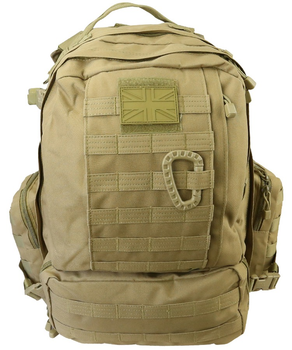 Рюкзак тактичний армійський військовий KOMBAT UK Viking Patrol Pack 60л койот (OR.M_AC043963908C)