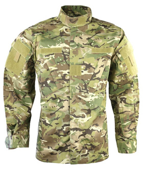 Рубашка тактическая KOMBAT UK мужская военная ВСУ Assault Shirt ACU Style XXXL мультикам (OR.M_A55274FEBDE9)