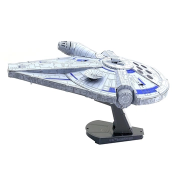 Металлический конструктор 3Д Metal Earth Iconx - Star Wars - Millennium Falcon, ICX201