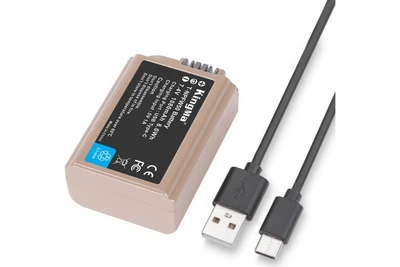 Аккумулятор Kingma Sony NP-FW50 (1080 mAh) c USB-C портом для прямой зарядки (Premium Quality)