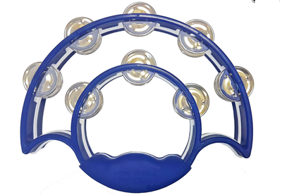 Тамбурин бубен AMOON 817 Dual Power Tambourine Синий