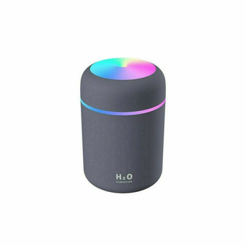 Увлажнитель воздуха с подсветкой H2O Colorful HUMIDIFIER графитовый, USB