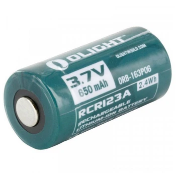 Акумуляторна батарея Olight RCR123 650 mAh ORB2-163P06