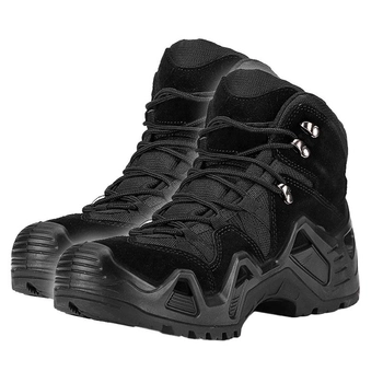 Ботинки тактические Han-Wild HW07 Black 39 армейская обувь демисезон (SK-9871-42341)