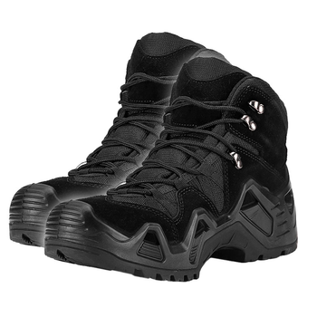 Ботинки тактические Han-Wild HW07 Black 42 военная обувь демисезонная (SK-9871-42344)