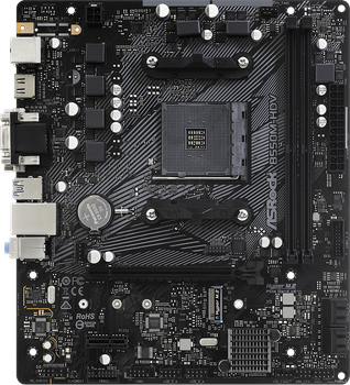 Материнська плата ASRock B550M-HDV (sAM4, AMD B550, PCI-Ex16)