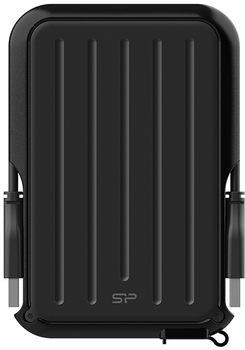 Жесткий диск Silicon Power Armor A66 1TB SP010TBPHD66SS3K 2.5 USB 3.2 External Black
