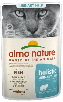 Вологий корм для котів Almo Nature Urinary Support з рибою 70 г (8001154126587)