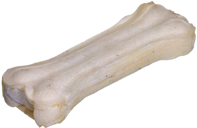 Ласощі для собак Maced Пресована кістка біла 11 см (5907489301770)