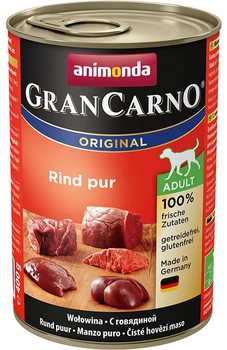 Mokra karma dla psów Animonda GranCarno z wołowiną 400 g (4017721827355)