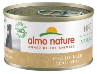 Вологий корм для собак Almo Nature HFC з телятиною 95 г (8001154124262)
