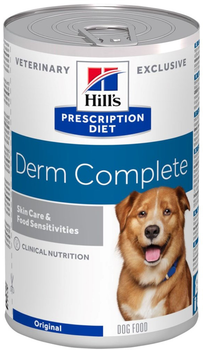 Mokra karma dla psów Hill's Prescription Diet Derm Complete 370 g (0052742038865)