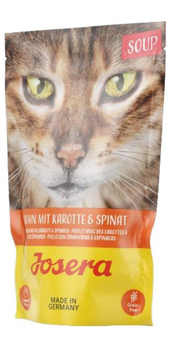 Вологий корм для котів Josera Karma Zupa kurczak marchew i szpinak kot 70g (4032254750291)