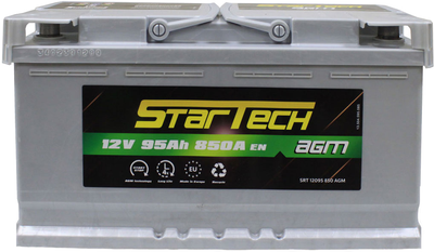 Акумулятор  Startech 12 V 95 Аh 850 А (SRT 12095 850 AGM)