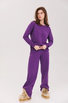 Женский повседневный костюм ONIOS Sweetsuit Баклажан S 7702799