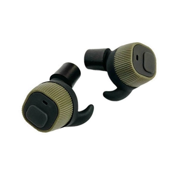 Активні беруші навушники для стрільби Earmor M20 Зелені (12379)