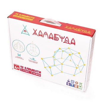 Конструктор для детей Халабуда игровой набор палатка Plus