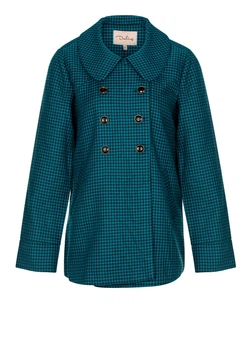 Коротке розкльошене донизу пальто Darling L Stk001183