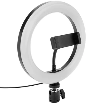 Кольцевая RGB LED лампа Amai Ring Light F200 для селфи USB