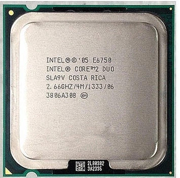 Процессор Intel Core2 Duo E6750 SLA9V X2 2.66Ghz 4Mb 1333mhz s775 Б/У