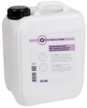 Средство для чистки капучинатора, молочной системы Optimal Pro, канистра 5 л