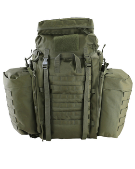 Рюкзак тактичний армійський військовий KOMBAT UK Tactical Assault Pack 90л оливковий TR_kb-tap-olgr