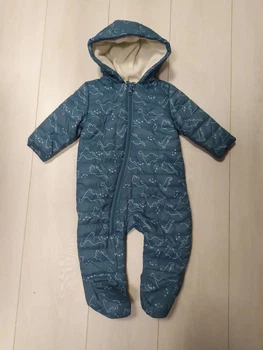 Комбинезон детский синий Динозавры Primark 74см (400091294)