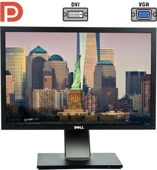 Монитор Б-класс Dell P2210f / 22" (1680x1050) TN / DisplayPort, DVI, VGA, USB / VESA 100x100 б/у