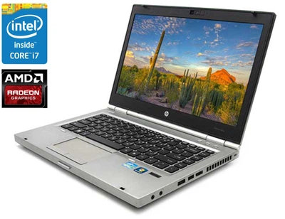 Ноутбук HP EliteBook 8460p / 14" TN / Core i7-2620M (2(4) ядра по 2.7-3.4 GHz) / 4GB DDR3 / 120GB SSD / AMD Radeon HD 6470M, 1GB DDR3, 64bit / WebCam / DVD-RW б/у