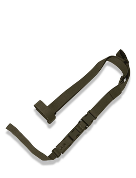 Ремень оружейный трехточечный оливковый ( F-03-2)