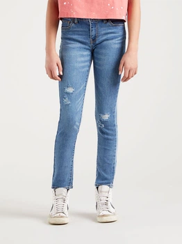 Підліткові джинси для дівчинки Levi's 4EE356-M6Q-LR 146-152 см (12A) Сині (3665115872934)