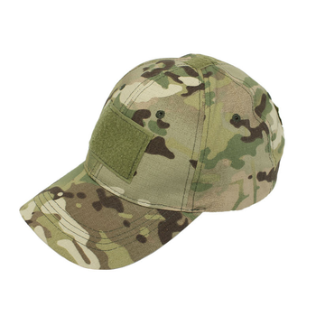 Тактична бейсболка Han-Wild Special Forces Comuflage Brown кепка камуфлядна з липучкою