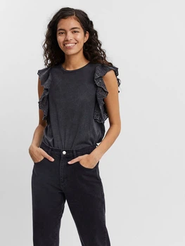 Блуза Vero Moda 10258951 L (100367L) Черный