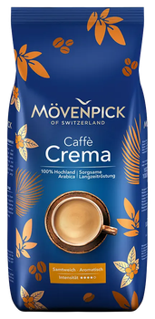 Кофе в зёрнах Movenpick Caffe Crema 100% арабика 1 кг