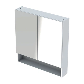 Зеркальный шкаф Geberit Selnova Square 80 см 501.268.00.1 белый