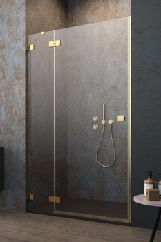 Душові двері Radaway Essenza Pro Gold DWJ 130 см 10099130-09-01L