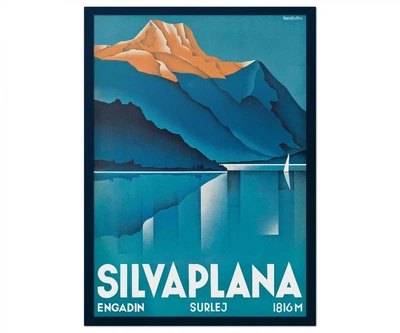 Постер CP Silvaplana 1934, Туризм 60х84 см (267)