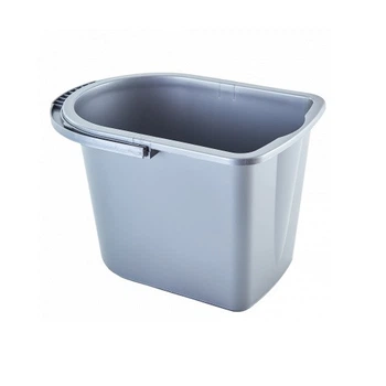 Ведро пластиковое Stenson 122024-grey 14 л серое