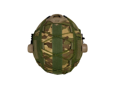 Комплект Кавер (чехол) для шлема Fast Mandrake подсумок карман для аксессуаров на кавер, мультикам MS