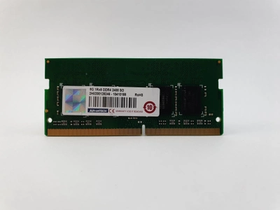 Оперативная память для ноутбука SODIMM Advantech DDR4 8Gb PC4-2400T (AQD-SD4U8GN24-HE) 10837 Б/У