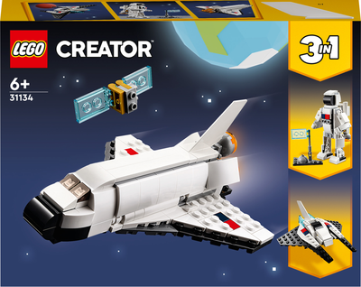 Конструктор LEGO Creator Космічний шаттл 144 деталей (31134)