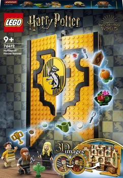 Конструктор LEGO Harry Potter Прапор гуртожитку Гафелпаф 313 деталей (76412)