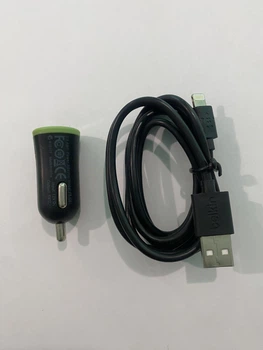 Автомобильное зарядное устройство Belkin iPhone 6 1USB + USB Black