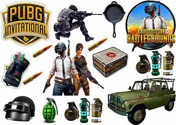 Вафельна картинка Батл граунд, PUBG А4 (p0218)