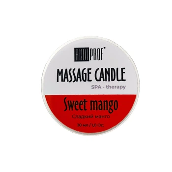 Массажная ароматическая свеча "ANDI Prof" " Sweet mango"