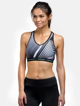 Спортивний топ Air Motion Ladies Bra Printed Insight XS Колір Чорний (501108-553-XS)